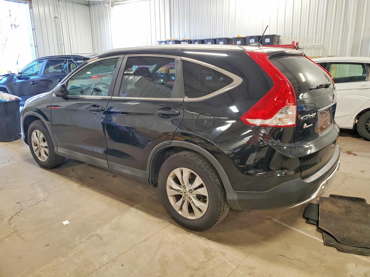 2012 Honda Cr-v Exl Black vin: 2HKRM4H73CH610308