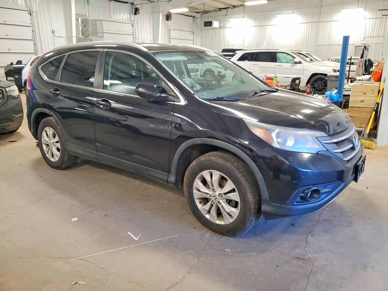2012 Honda Cr-v Exl Black vin: 2HKRM4H73CH610308