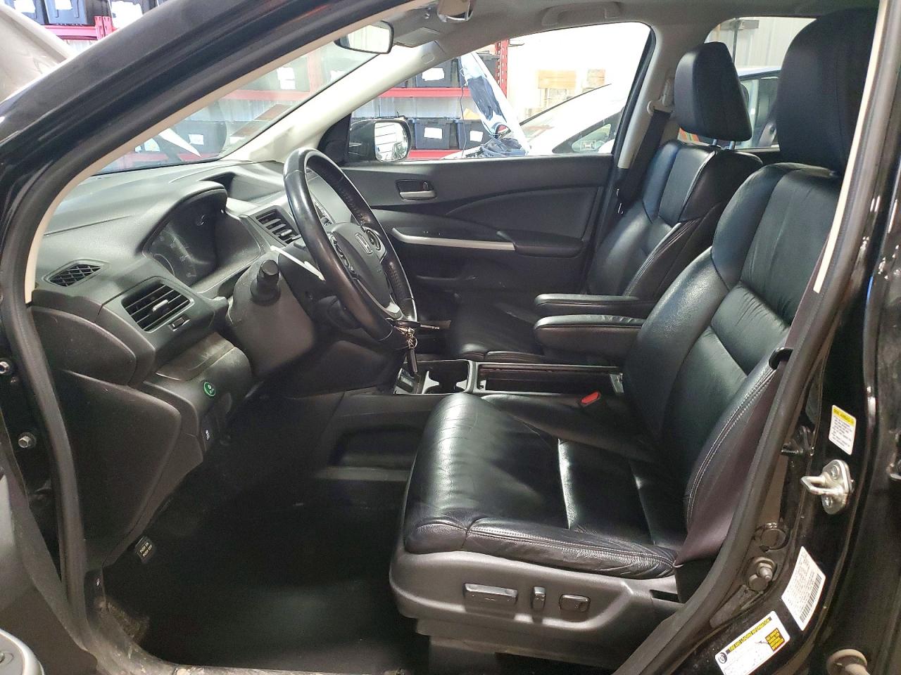 2012 Honda Cr-v Exl Black vin: 2HKRM4H73CH610308