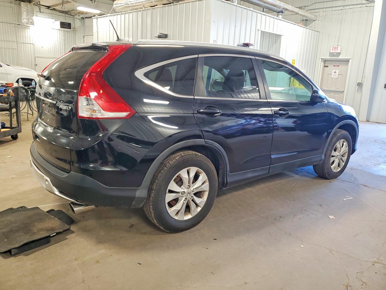 2012 Honda Cr-v Exl Black vin: 2HKRM4H73CH610308