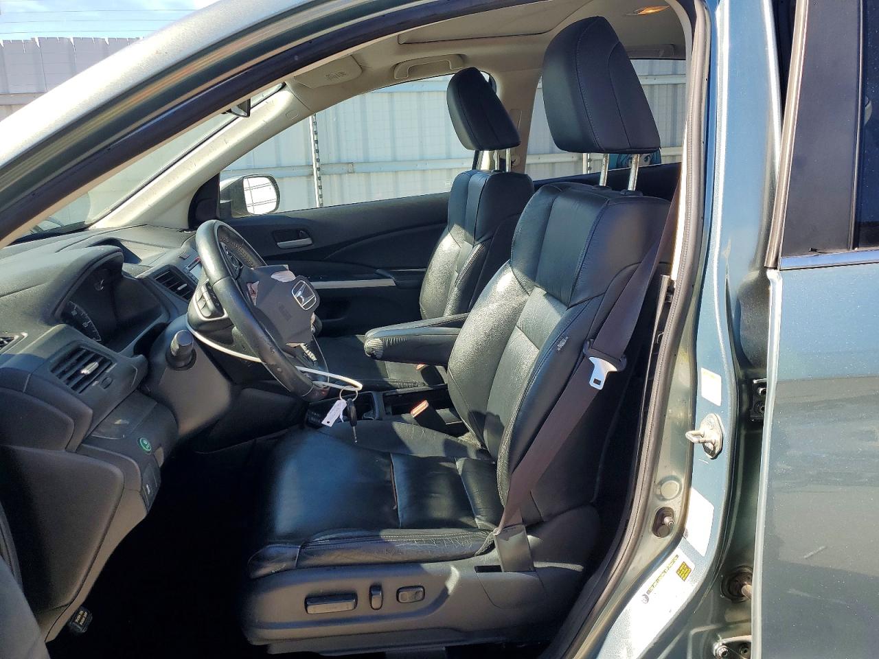 2012 Honda Cr-v Exl Green vin: 2HKRM4H73CH632373
