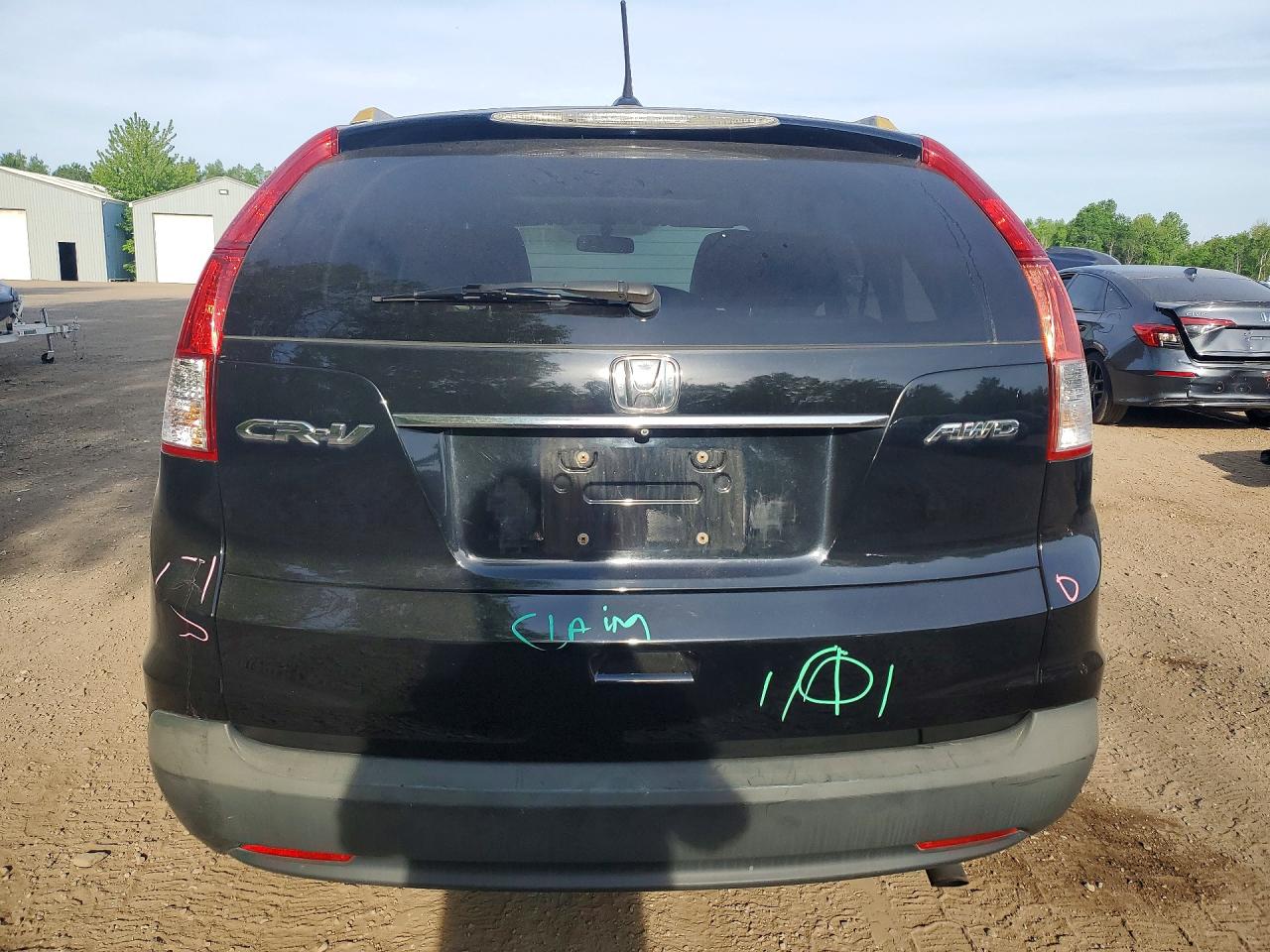 2013 Honda Cr-v Exl Черный vin: 2HKRM4H73DH121831