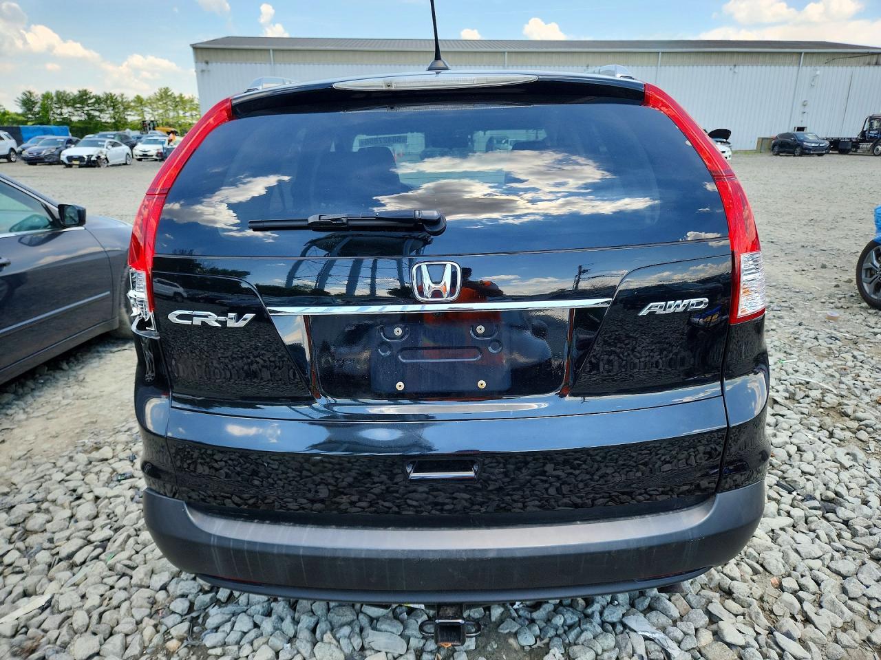 2013 Honda Cr-v Exl Black vin: 2HKRM4H73DH606762
