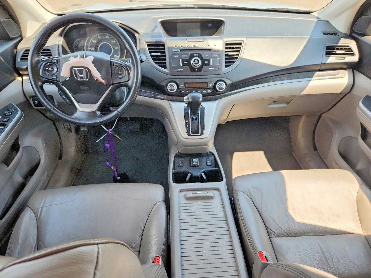 2013 Honda Cr-v Exl Silver vin: 2HKRM4H73DH646100