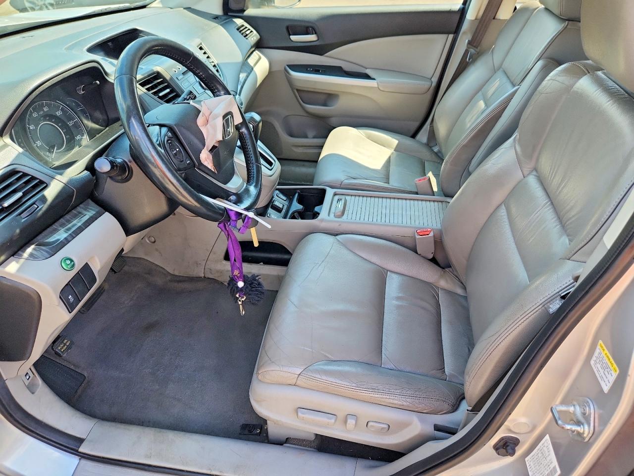 2013 Honda Cr-v Exl Silver vin: 2HKRM4H73DH646100