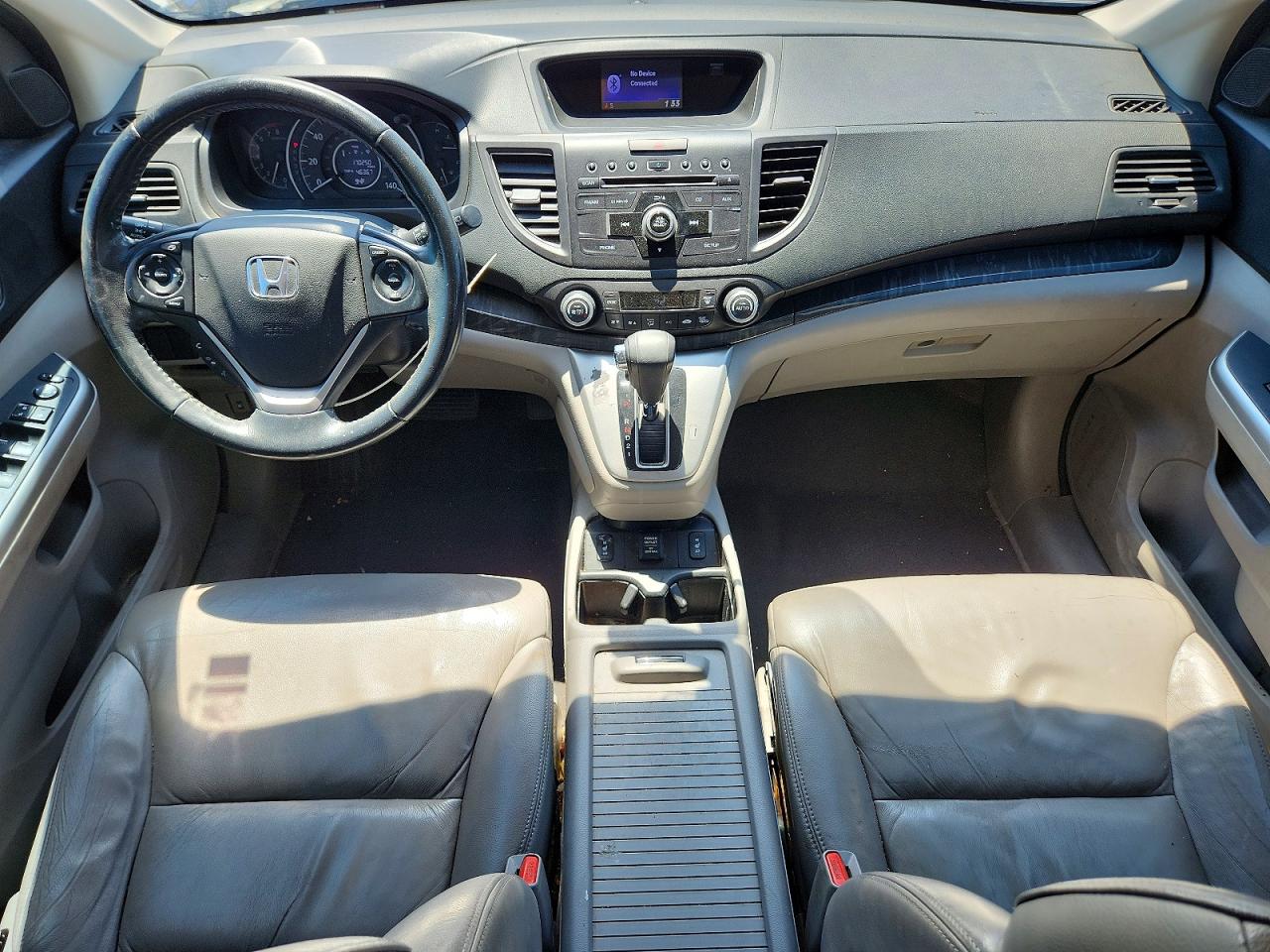 2013 Honda Cr-v Exl Blue vin: 2HKRM4H73DH684524