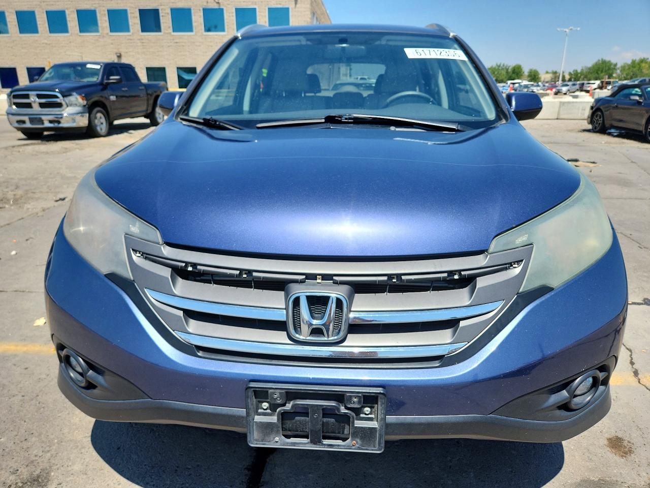 2013 Honda Cr-v Exl Blue vin: 2HKRM4H73DH684524