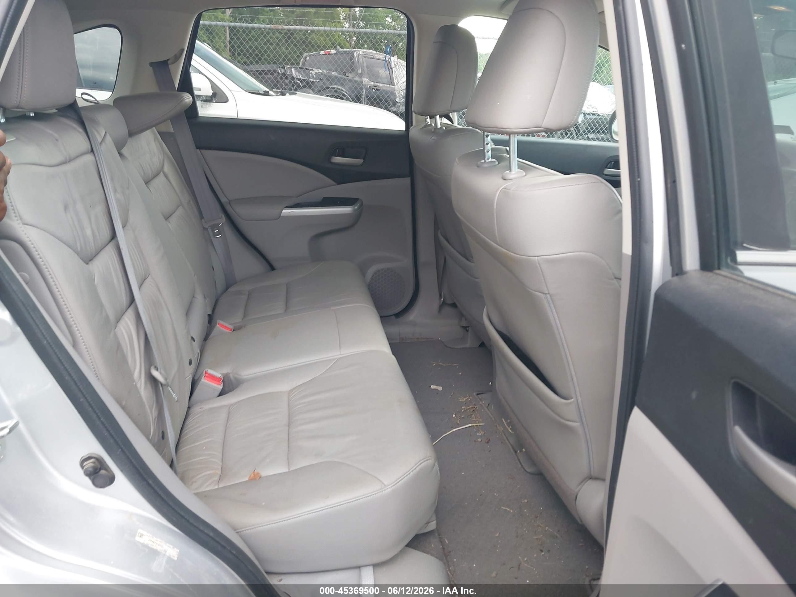 2013 Honda Cr-v Ex-l Silver vin: 2HKRM4H73DH685785