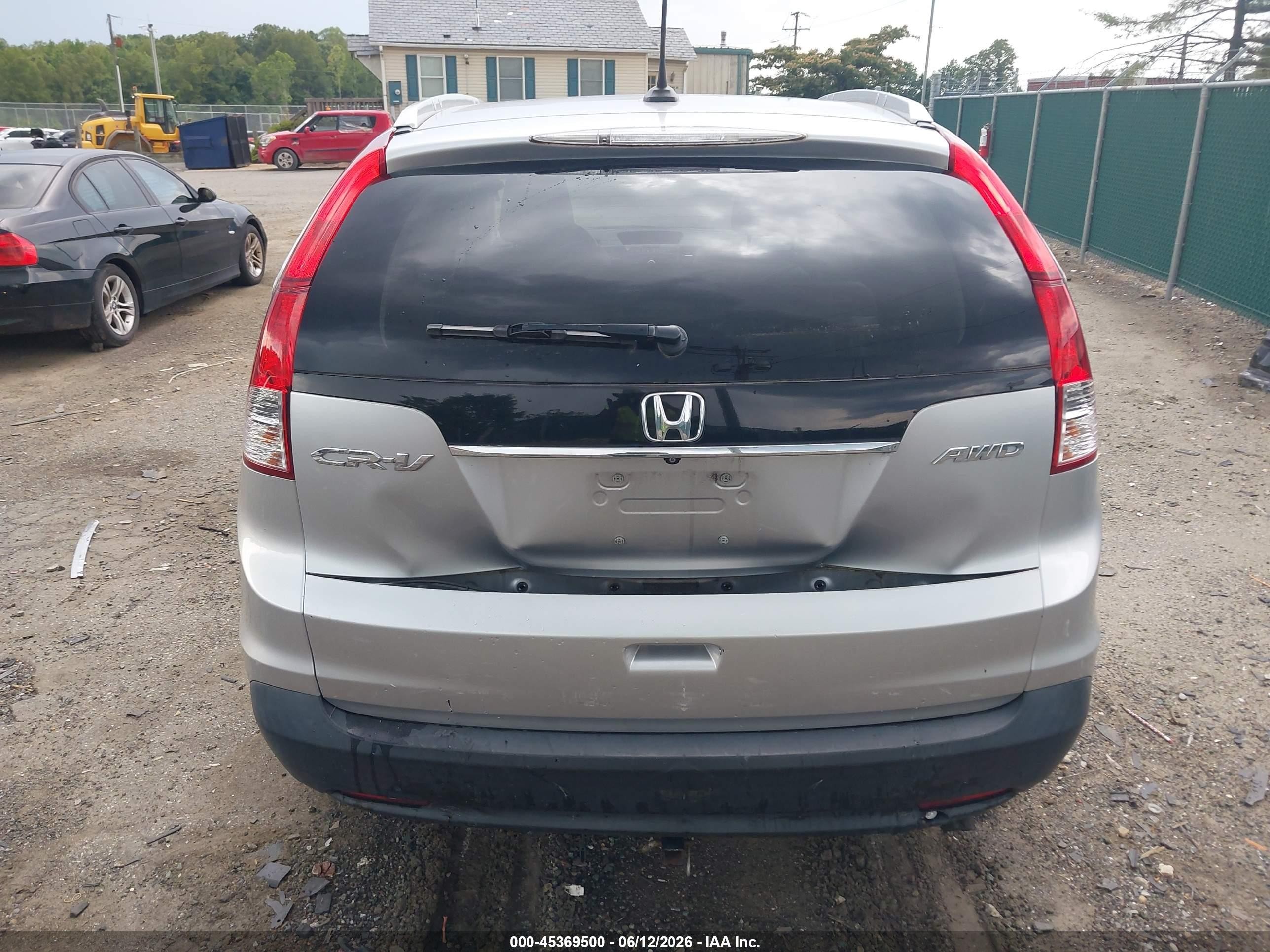 2013 Honda Cr-v Ex-l Silver vin: 2HKRM4H73DH685785