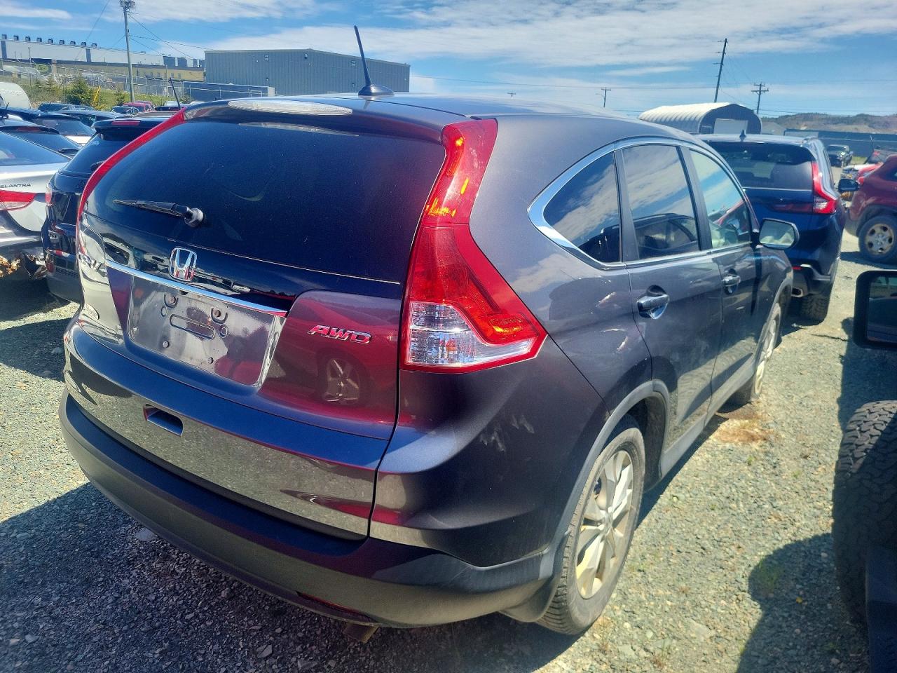 2014 Honda Cr-v Exl Серый vin: 2HKRM4H73EH129333