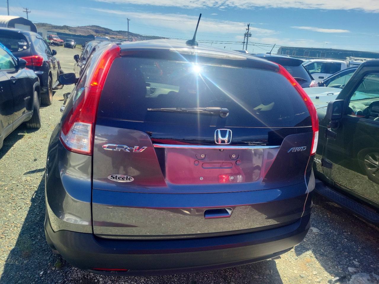 2014 Honda Cr-v Exl Серый vin: 2HKRM4H73EH129333