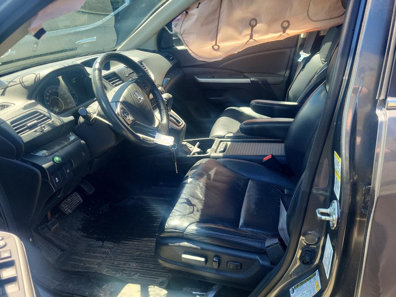 2014 Honda Cr-v Exl Серый vin: 2HKRM4H73EH129333
