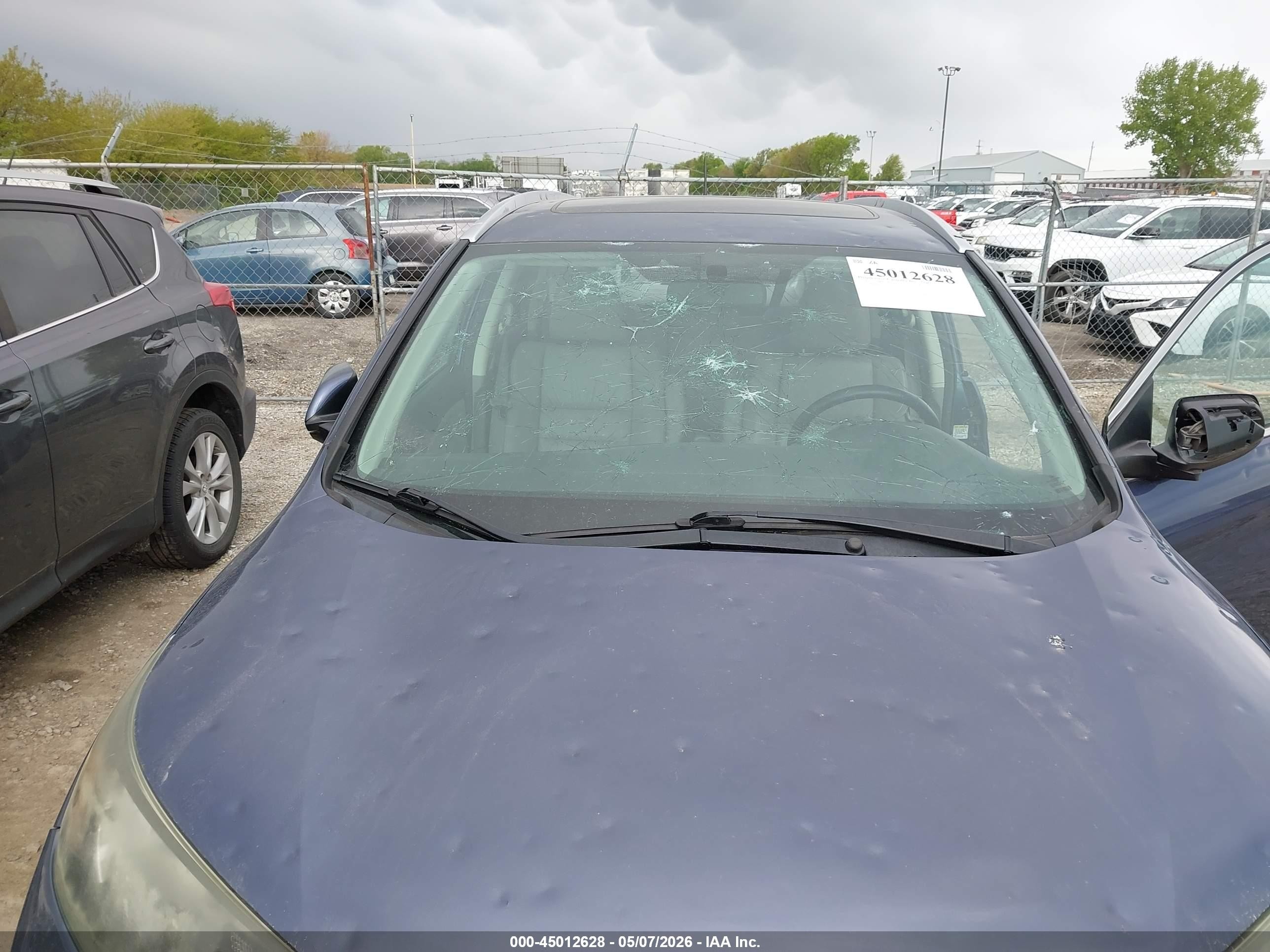 2014 Honda Cr-v Ex-l Синий vin: 2HKRM4H73EH607251