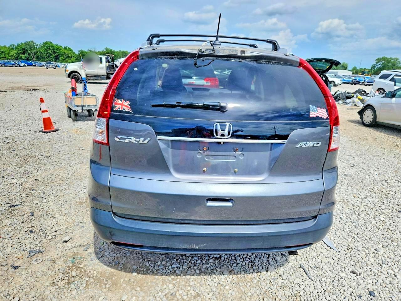 2014 Honda Cr-v Exl Gray vin: 2HKRM4H73EH612840