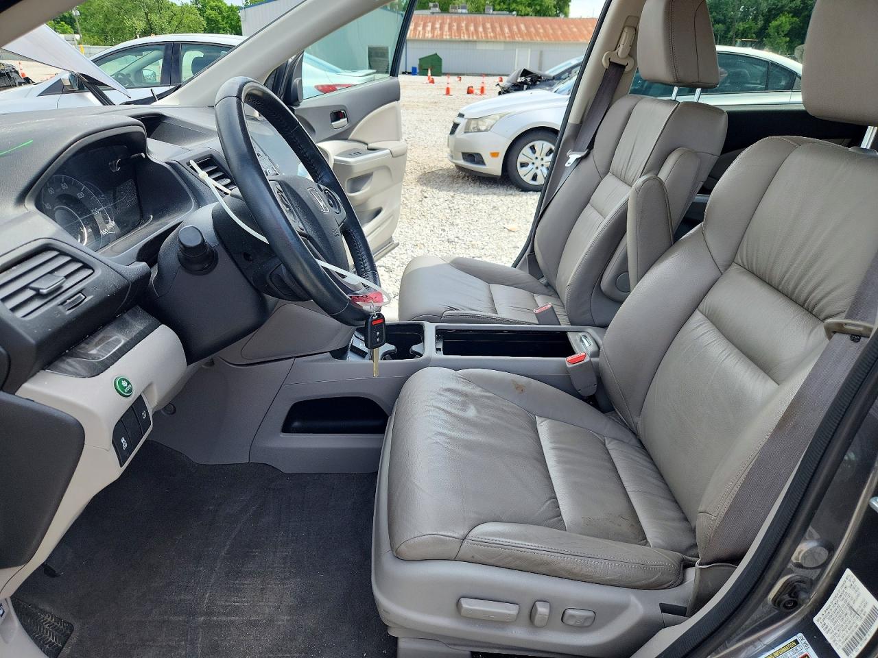2014 Honda Cr-v Exl Gray vin: 2HKRM4H73EH612840