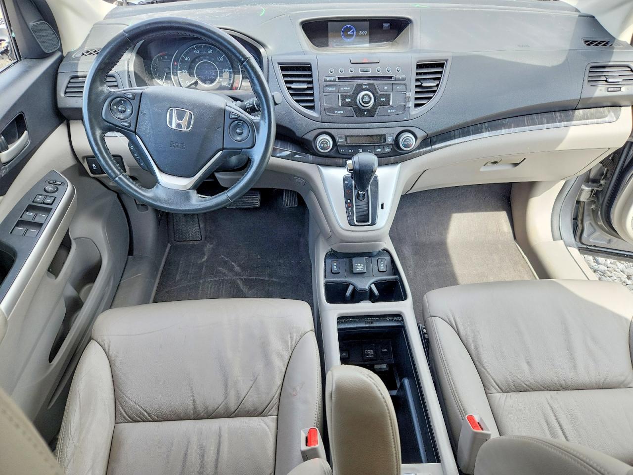2014 Honda Cr-v Exl Gray vin: 2HKRM4H73EH612840
