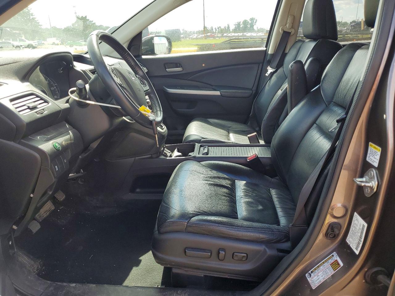 2014 Honda Cr-v Exl Tan vin: 2HKRM4H73EH651654
