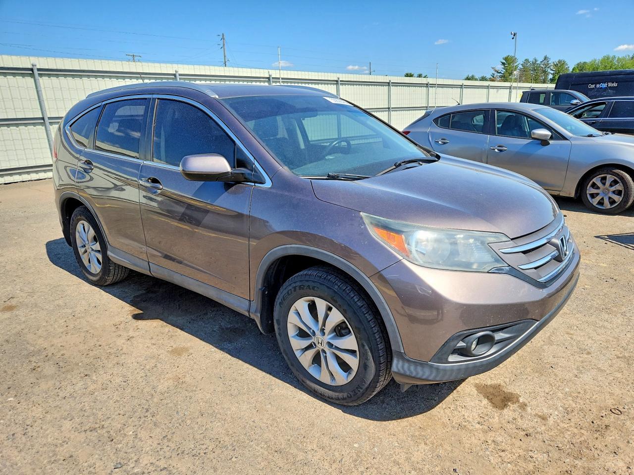 2014 Honda Cr-v Exl Gray vin: 2HKRM4H73EH660368