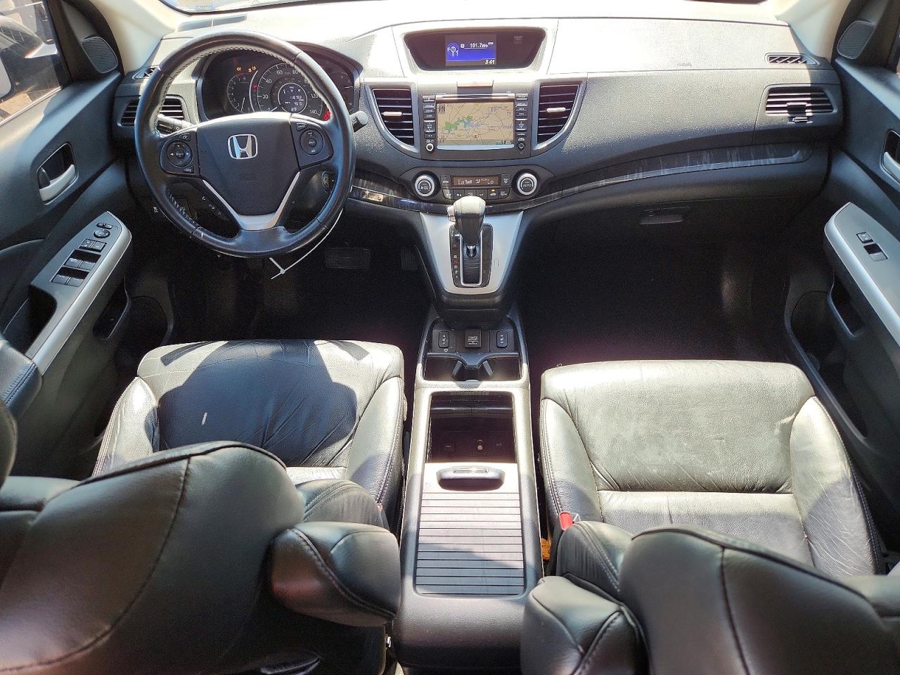 2014 Honda Cr-v Exl Gray vin: 2HKRM4H73EH660368