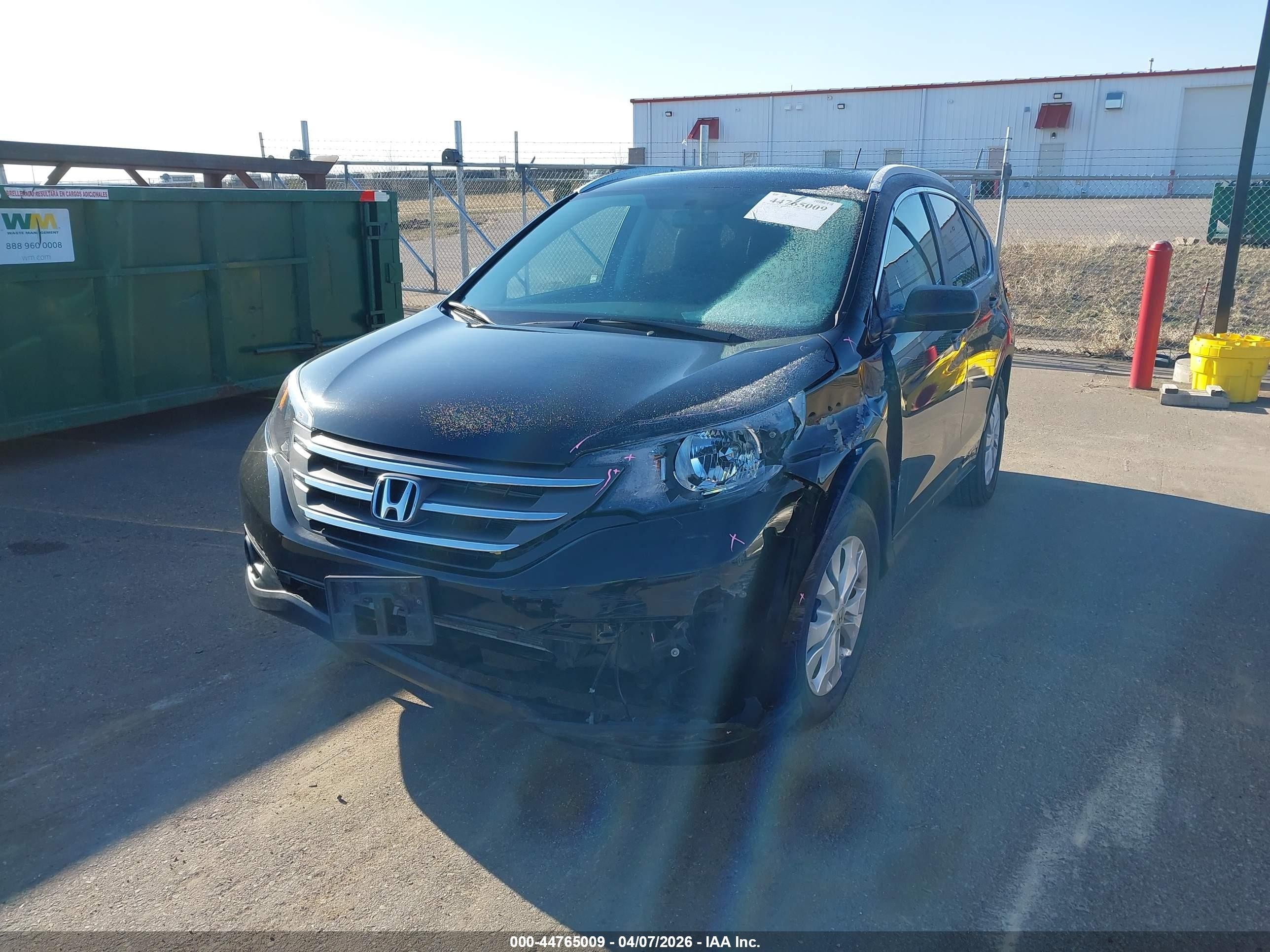 2014 Honda Cr-v Ex-l Черный vin: 2HKRM4H73EH666557