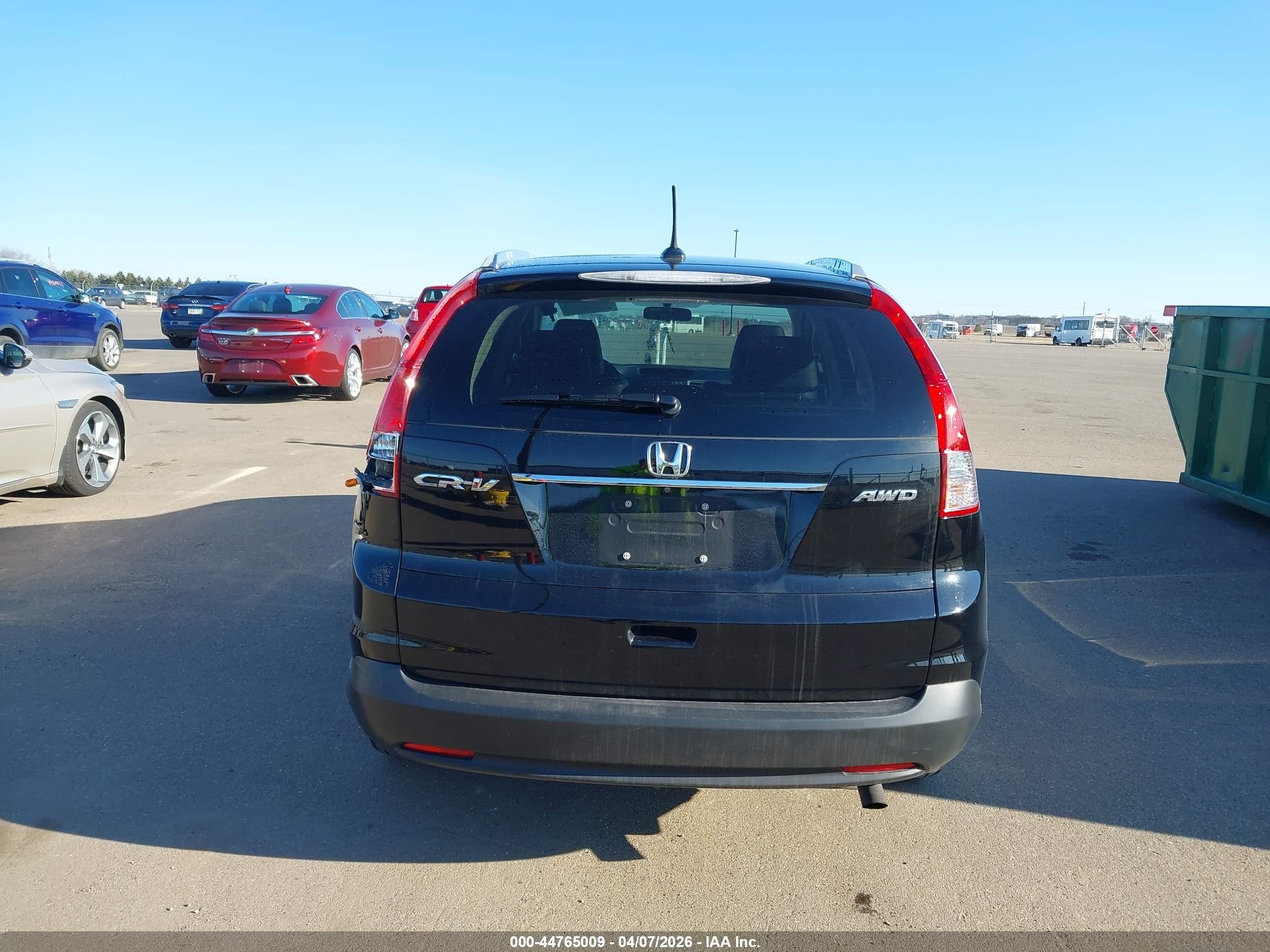 2014 Honda Cr-v Ex-l Черный vin: 2HKRM4H73EH666557