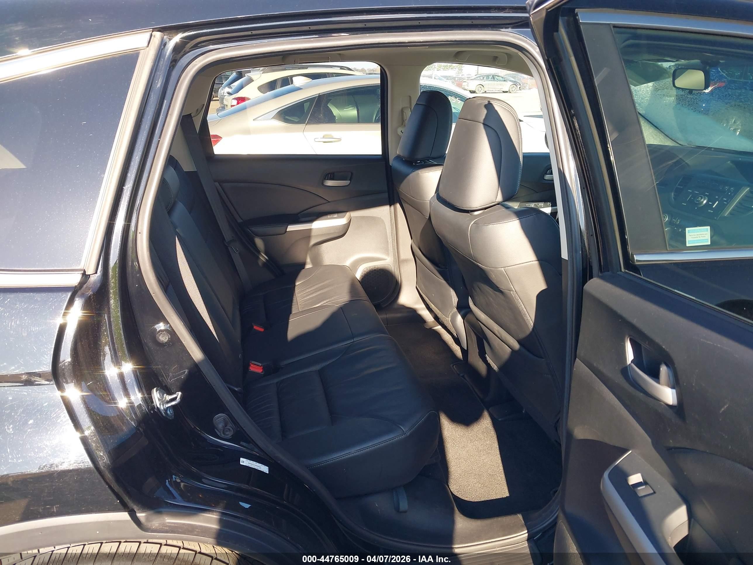 2014 Honda Cr-v Ex-l Черный vin: 2HKRM4H73EH666557