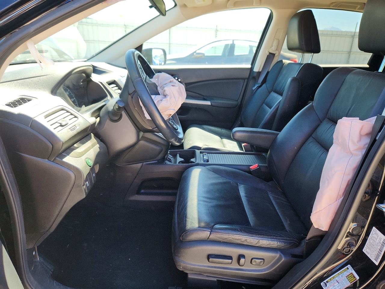 2014 Honda Cr-v Exl Black vin: 2HKRM4H73EH675730