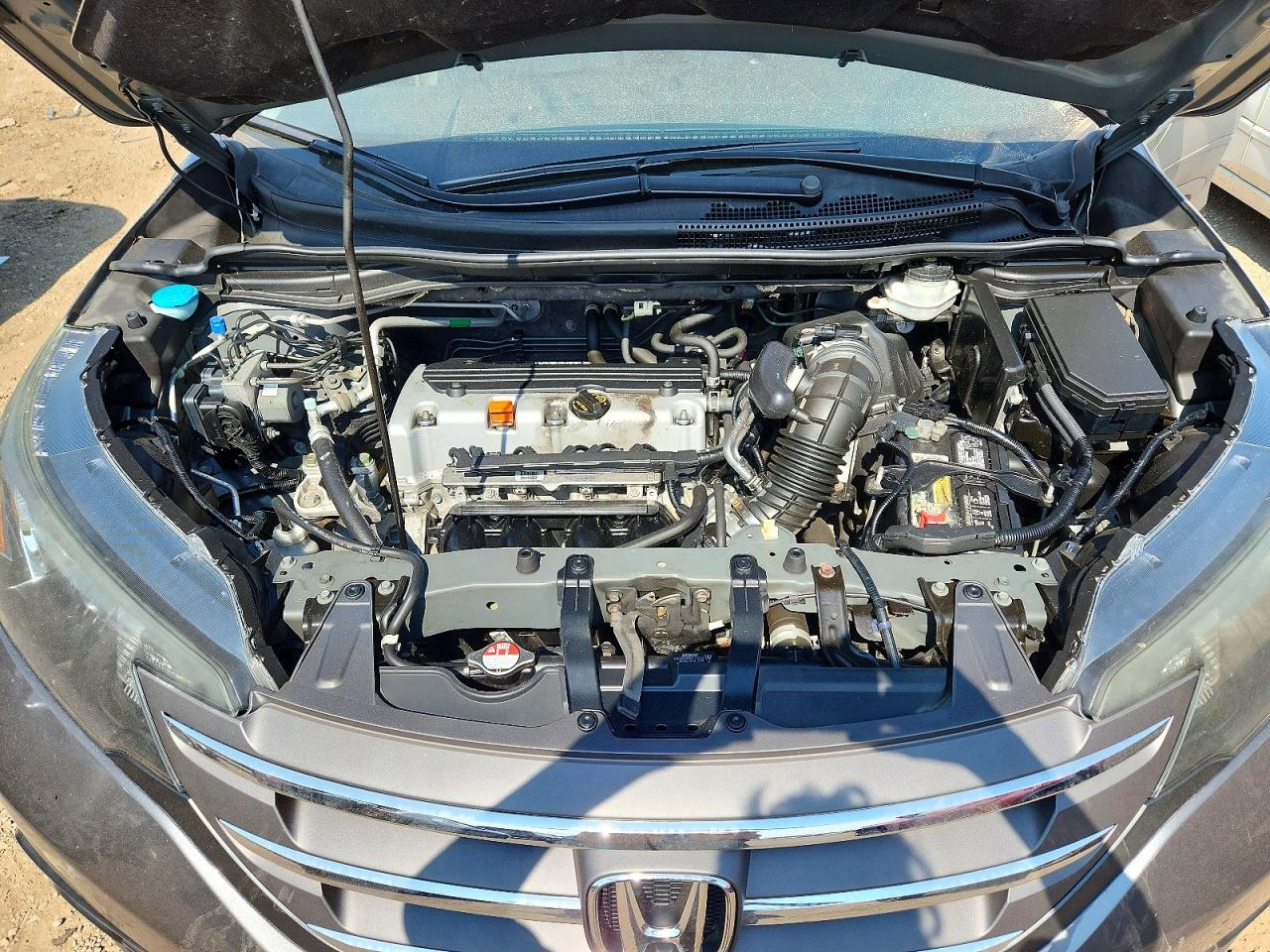 2014 Honda Cr-v Exl Gray vin: 2HKRM4H73EH680958