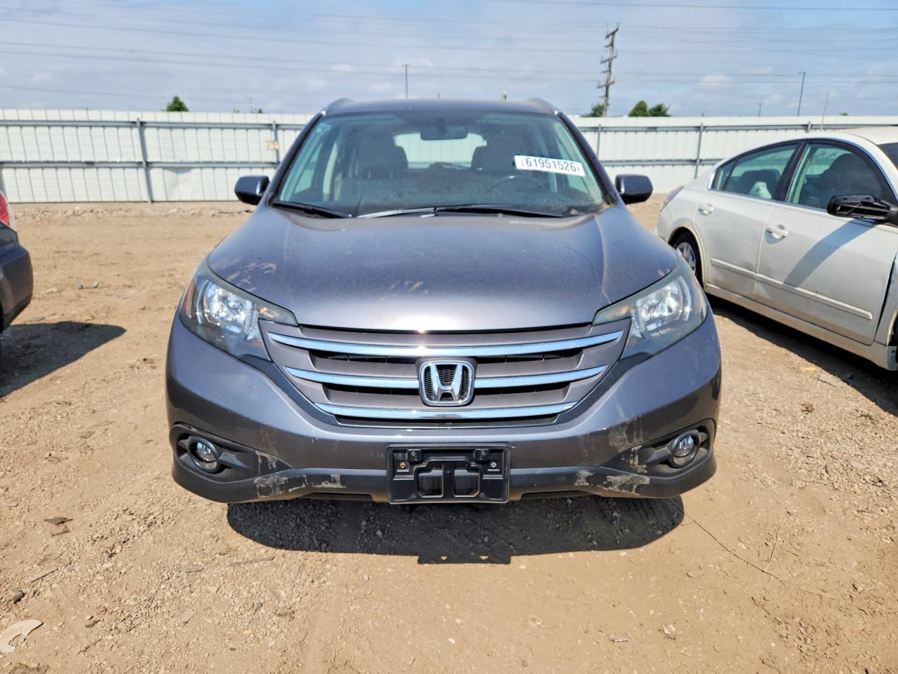2014 Honda Cr-v Exl Gray vin: 2HKRM4H73EH680958
