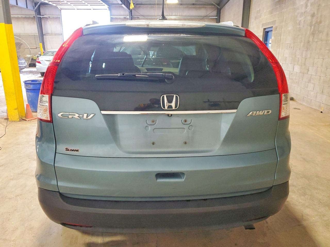 2014 Honda Cr-v Exl Blue vin: 2HKRM4H73EH682290
