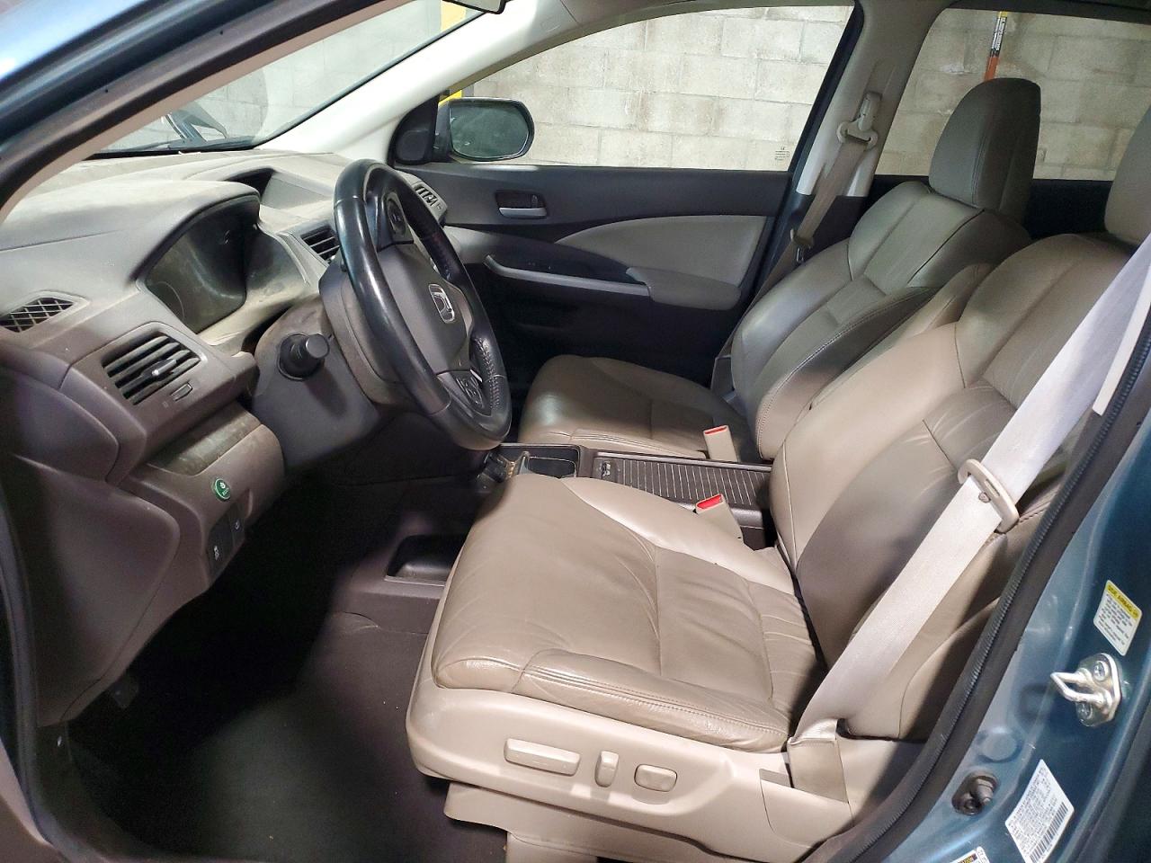 2014 Honda Cr-v Exl Blue vin: 2HKRM4H73EH682290