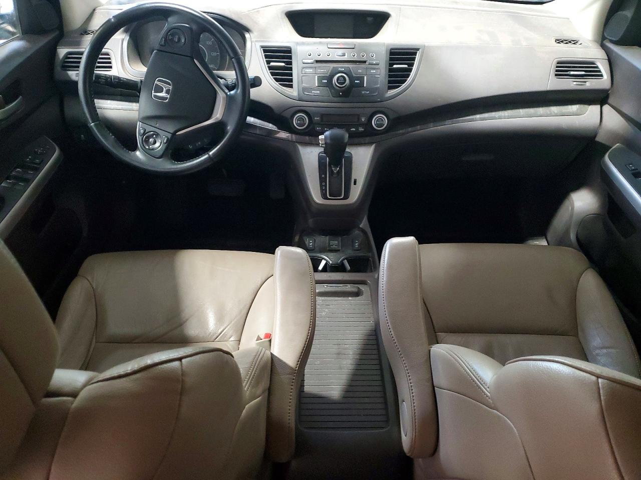 2014 Honda Cr-v Exl Blue vin: 2HKRM4H73EH682290