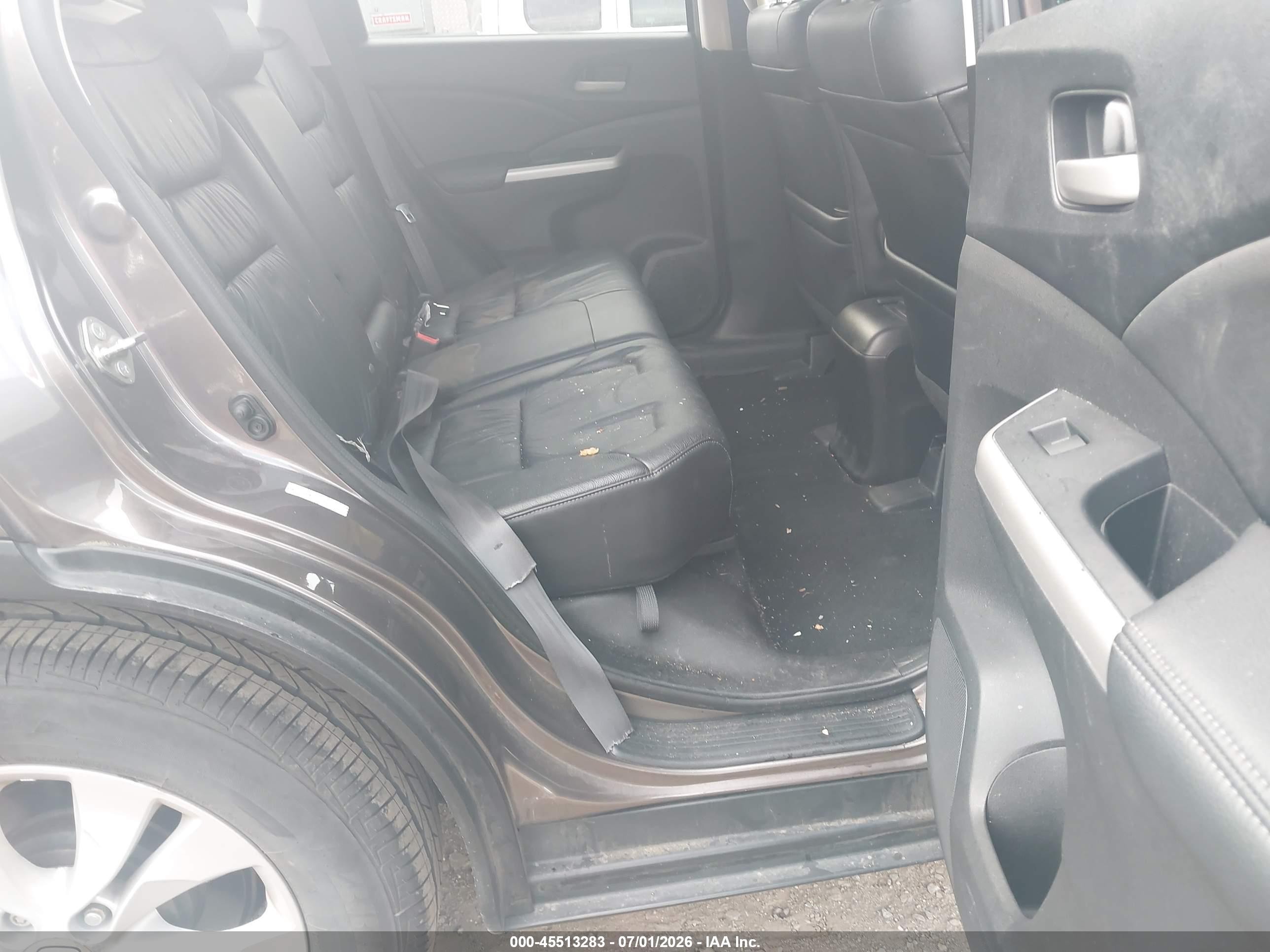 2014 Honda Cr-v Ex-l Коричневый vin: 2HKRM4H73EH683763