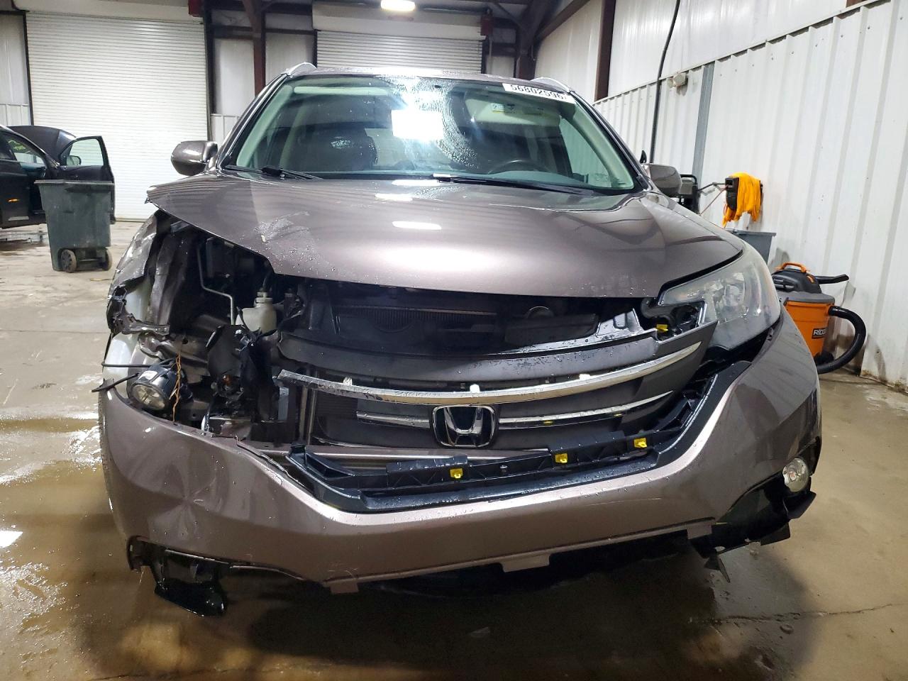 2014 Honda Cr-v Exl Brown vin: 2HKRM4H73EH713876