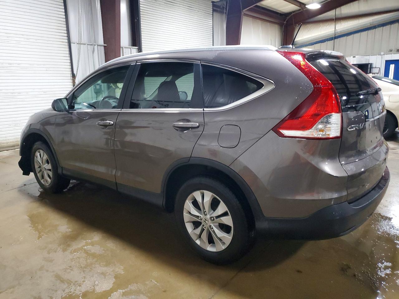 2014 Honda Cr-v Exl Brown vin: 2HKRM4H73EH713876