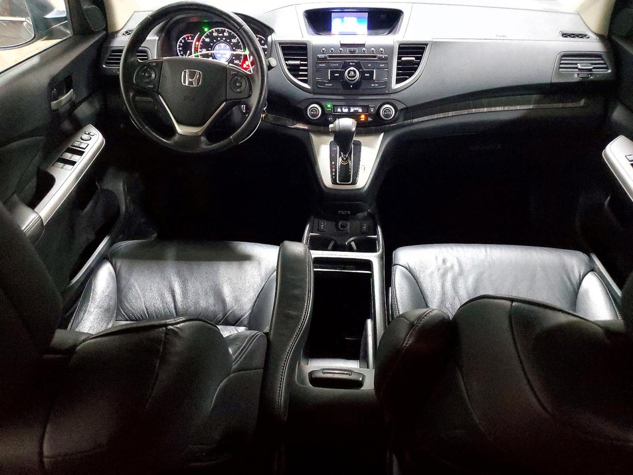 2014 Honda Cr-v Exl Brown vin: 2HKRM4H73EH713876
