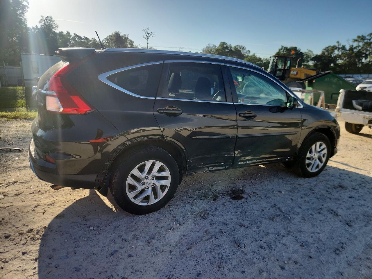 2015 Honda Cr-v Exl Brown vin: 2HKRM4H73FH125543