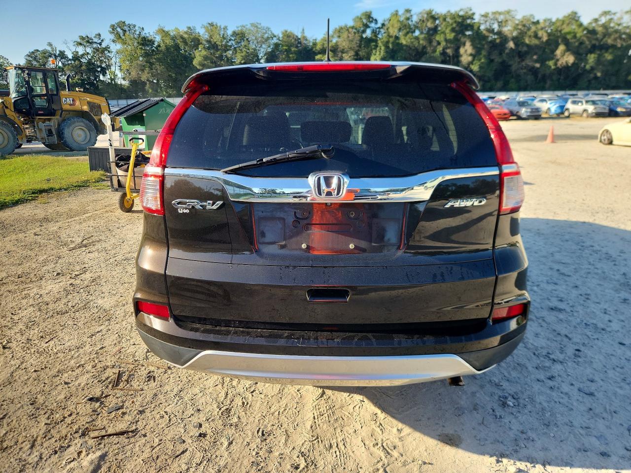 2015 Honda Cr-v Exl Brown vin: 2HKRM4H73FH125543