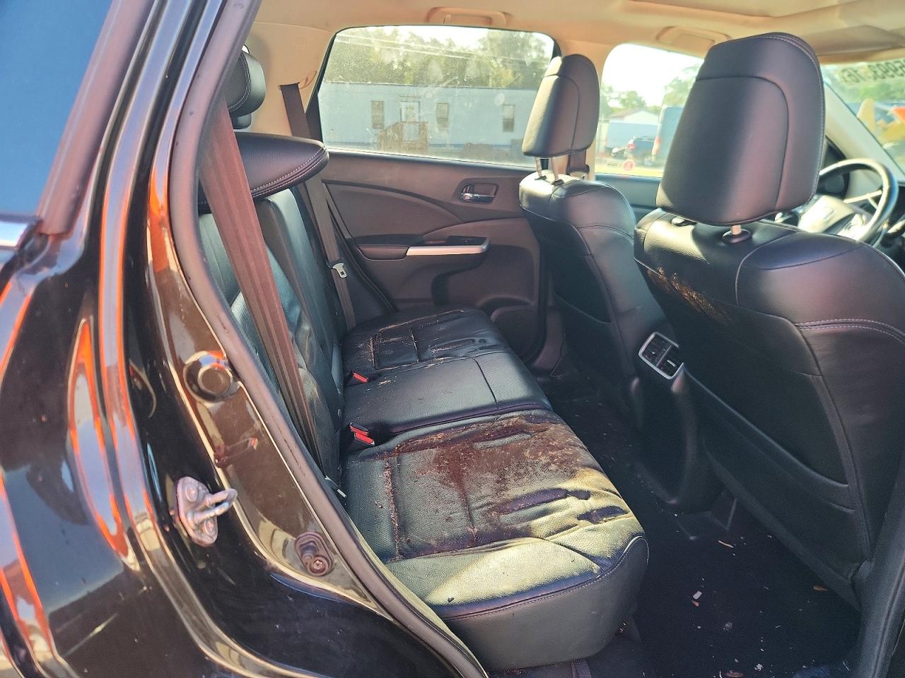 2015 Honda Cr-v Exl Brown vin: 2HKRM4H73FH125543