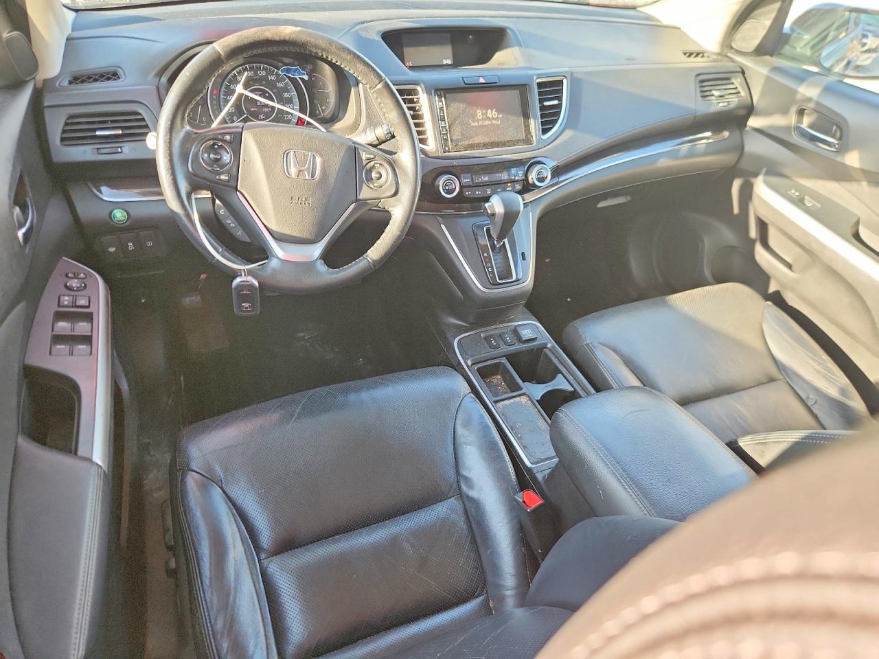 2015 Honda Cr-v Exl Brown vin: 2HKRM4H73FH125543