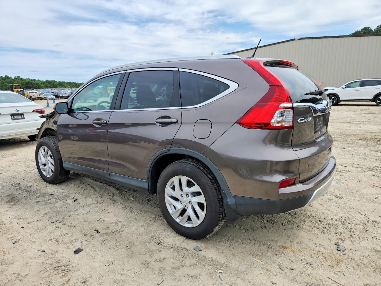 2015 Honda Cr-v Exl Brown vin: 2HKRM4H73FH617019