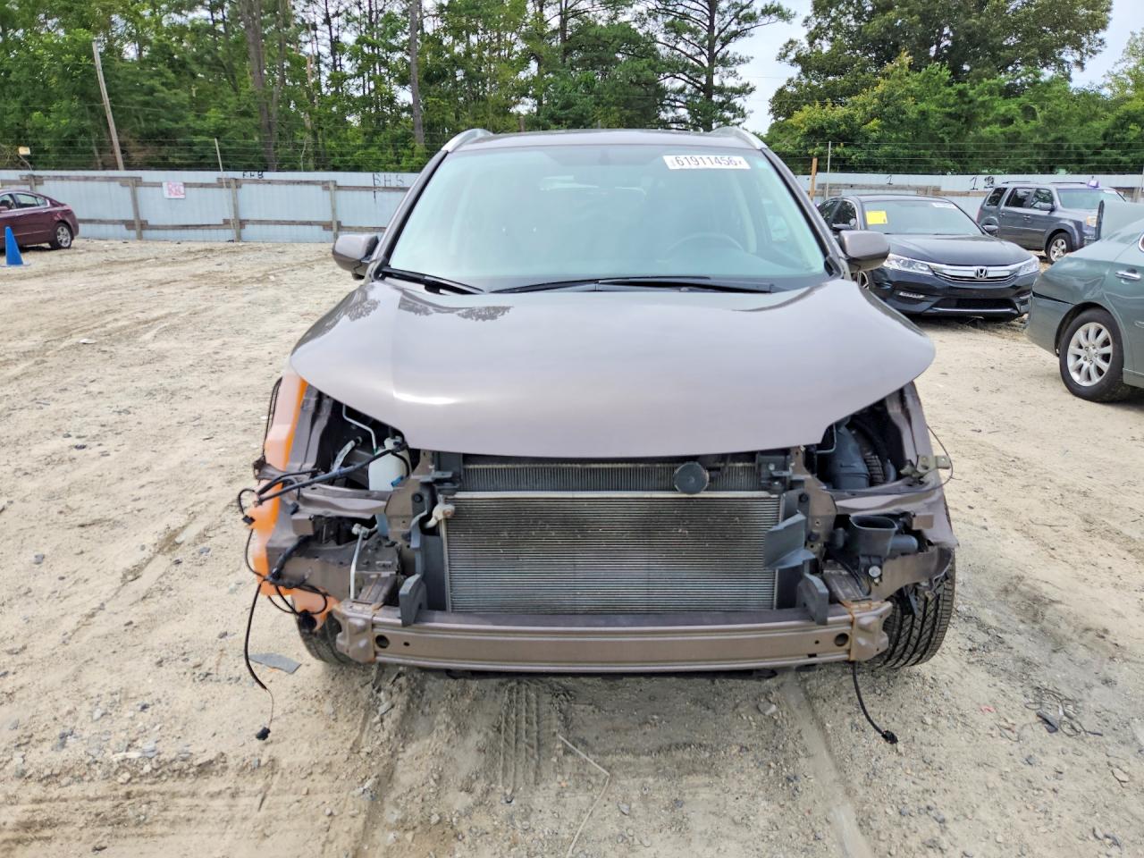 2015 Honda Cr-v Exl Brown vin: 2HKRM4H73FH617019