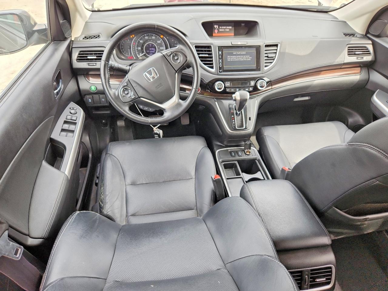 2015 Honda Cr-v Exl Brown vin: 2HKRM4H73FH617019