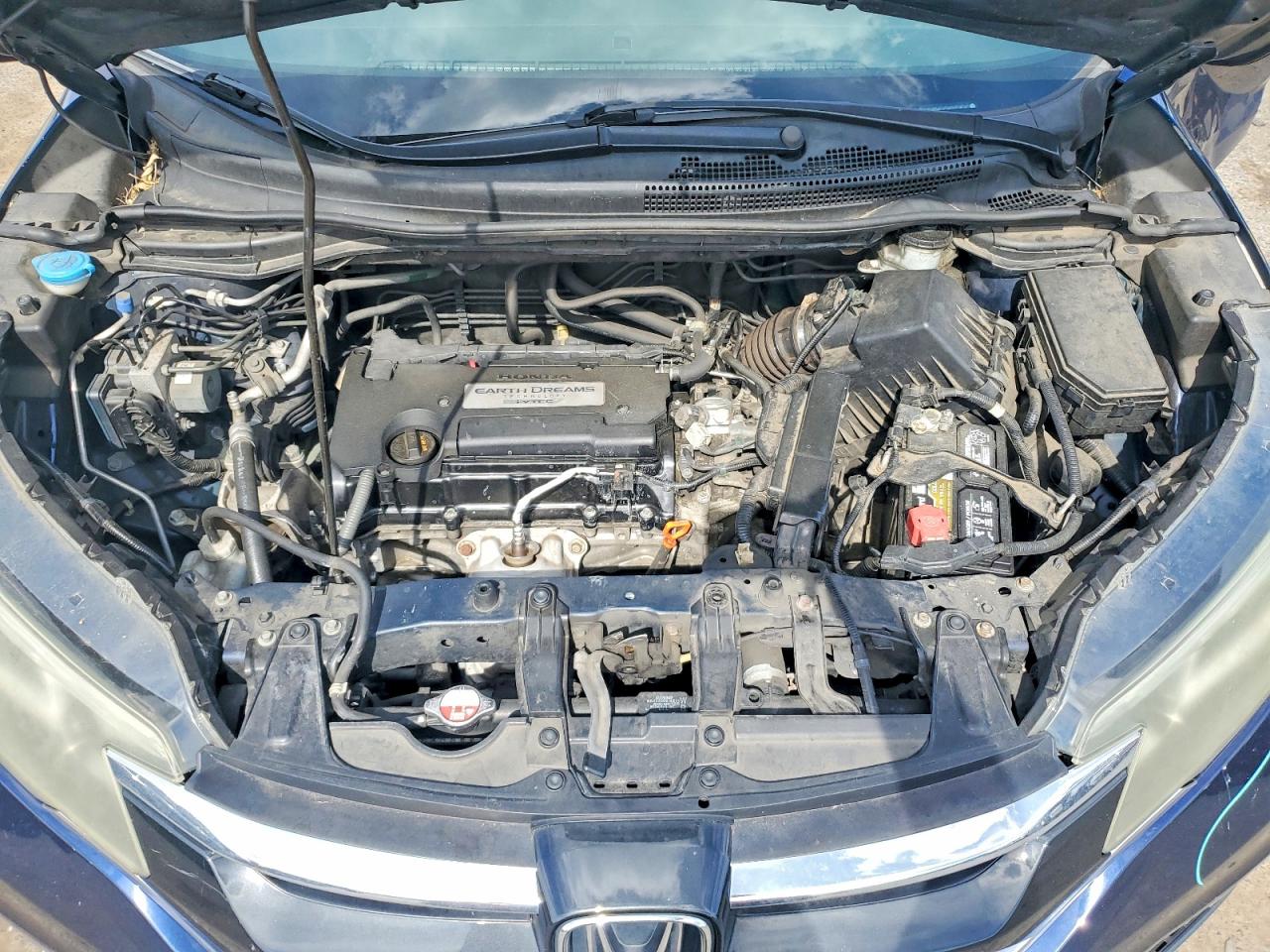 2015 Honda Cr-v Exl Blue vin: 2HKRM4H73FH620891