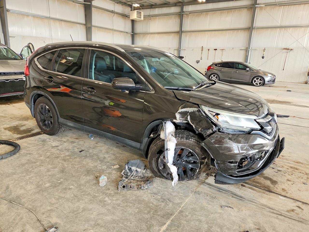 2015 Honda Cr-v Exl Brown vin: 2HKRM4H73FH625489
