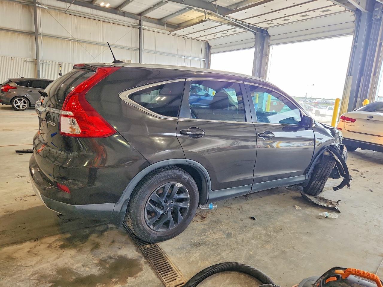 2015 Honda Cr-v Exl Brown vin: 2HKRM4H73FH625489