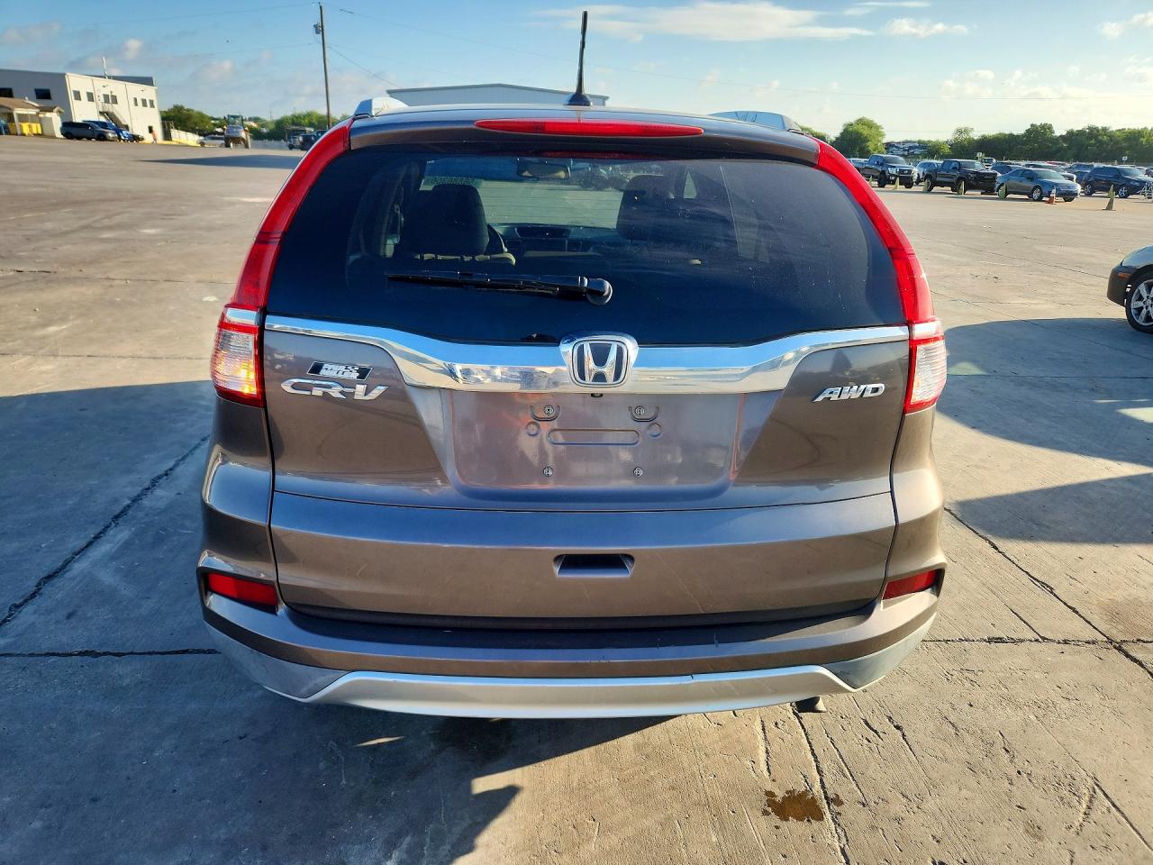 2015 Honda Cr-v Exl Tan vin: 2HKRM4H73FH633429