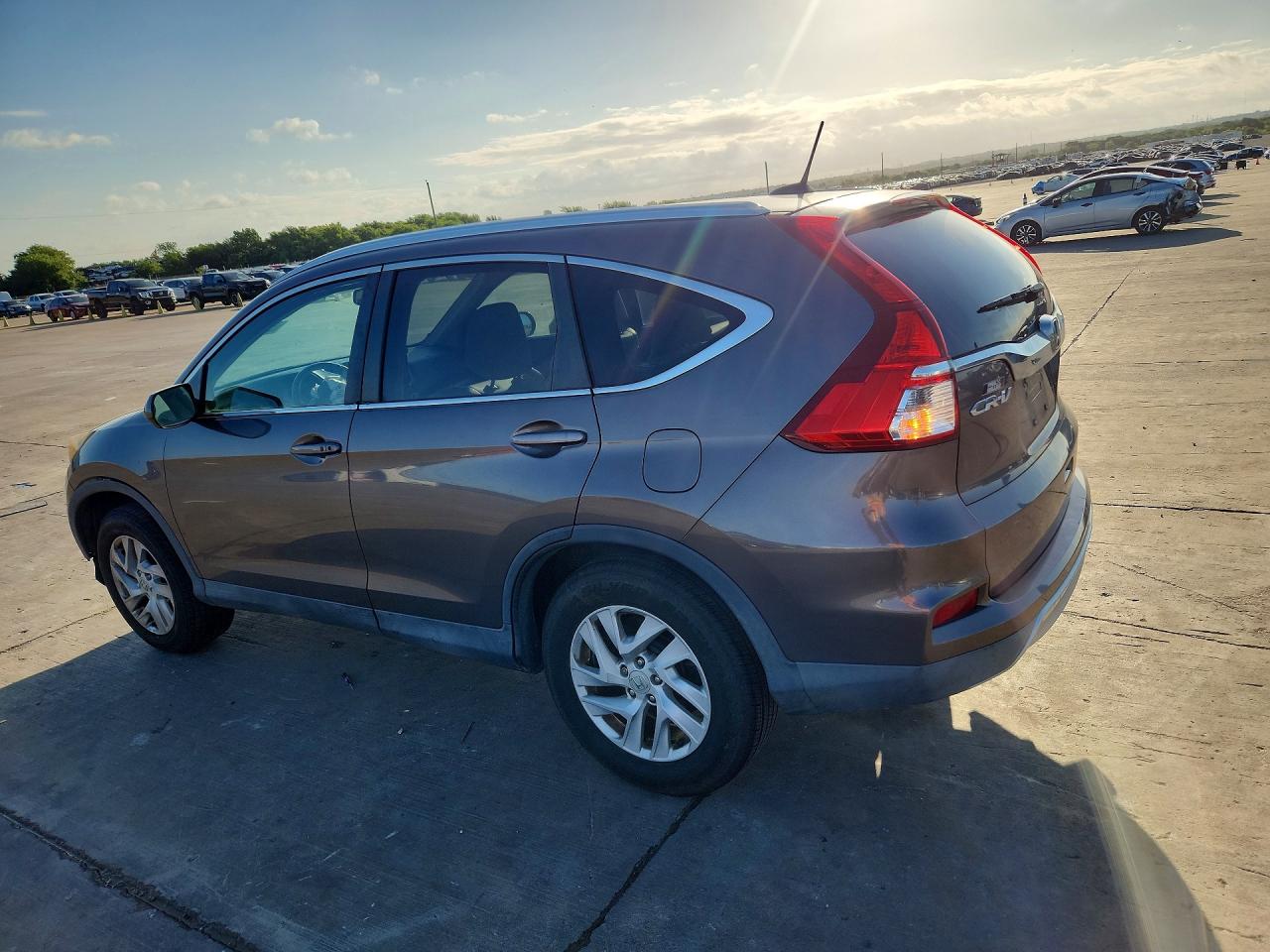 2015 Honda Cr-v Exl Tan vin: 2HKRM4H73FH633429