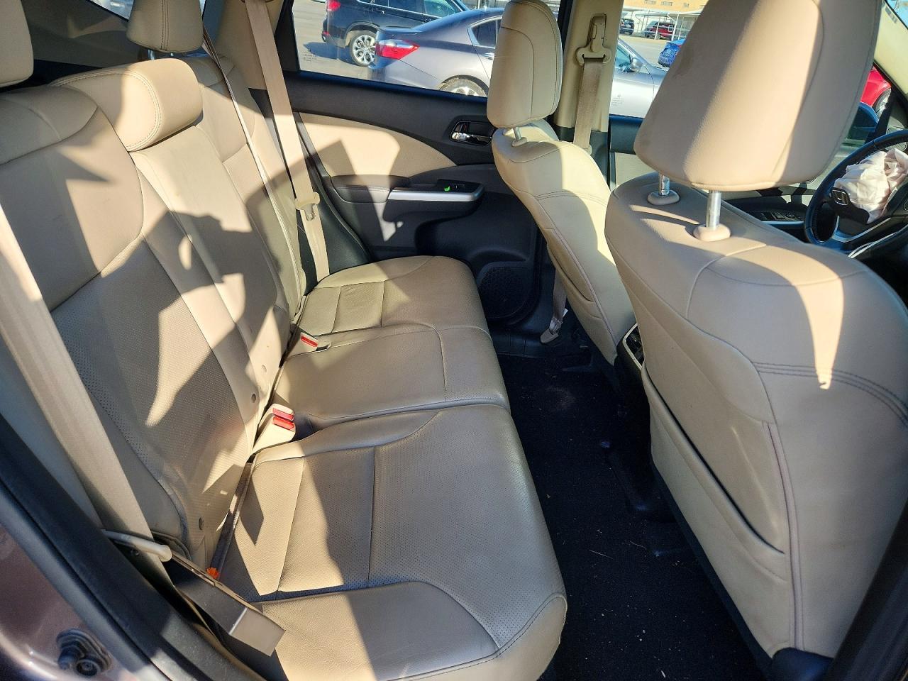 2015 Honda Cr-v Exl Tan vin: 2HKRM4H73FH633429