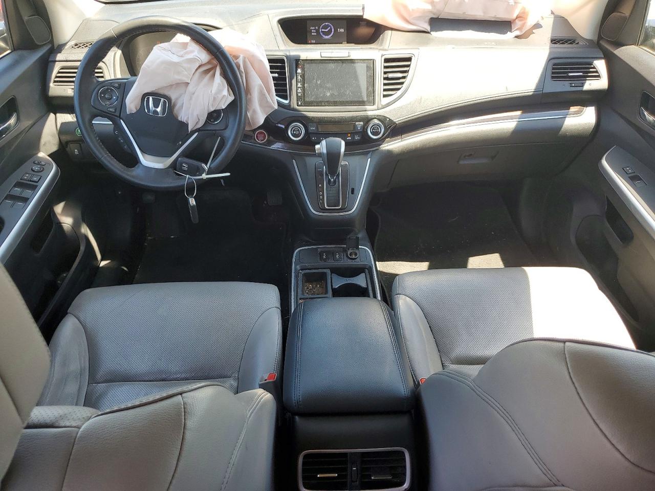 2015 Honda Cr-v Exl Blue vin: 2HKRM4H73FH641210